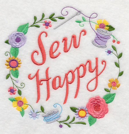 Sew Happy Wreath - Image 3