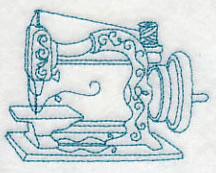 Sew It Seams Machine 4 (Redwork) - Image 2