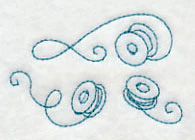 Sew It Seams Machine 5 (Redwork) - Image 2
