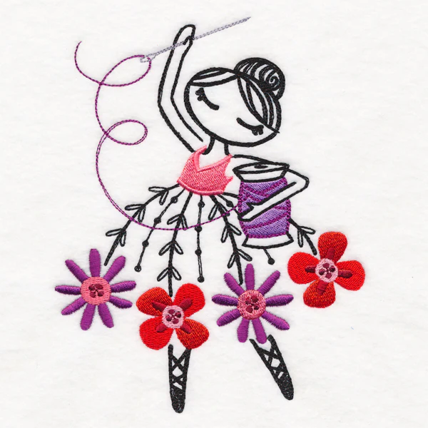 Sewing Ballerina - Image 4