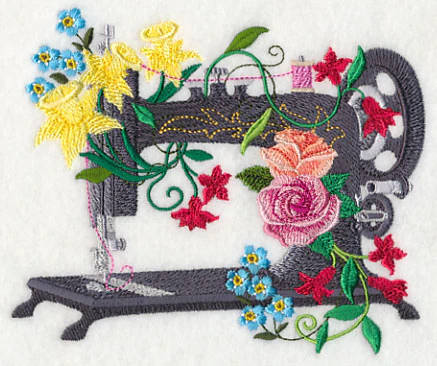 Sewing Machine Blooms - Image 3