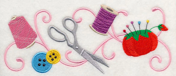 Sewing Notions Border - Image 3