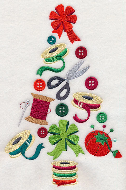 Sewing Notions Christmas Tree - Image 5