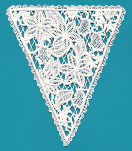 Shabby Chic Bunting 2 (Battenburg Lace) - Image 3