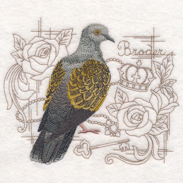 Shabby Chic Collage - Turtle Dove - Image 2