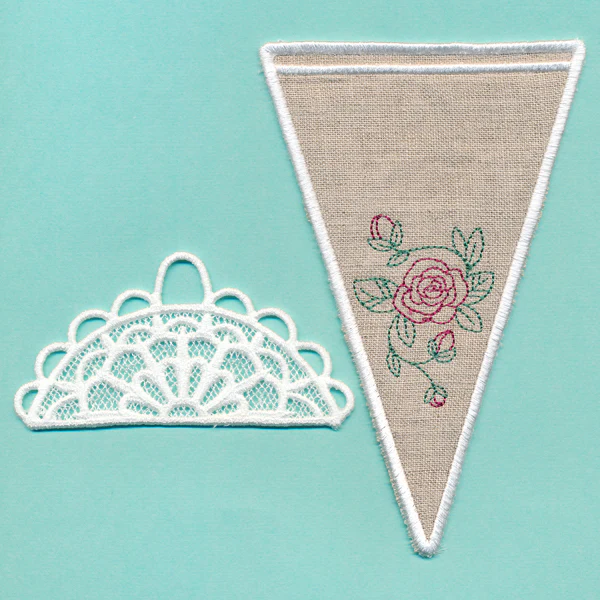 Shabby Chic Scissors Case (In-the-Hoop) - Image 4