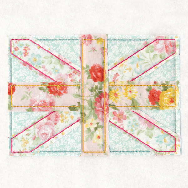Shabby Chic Union Jack (Crafty Cut Applique) - Image 2