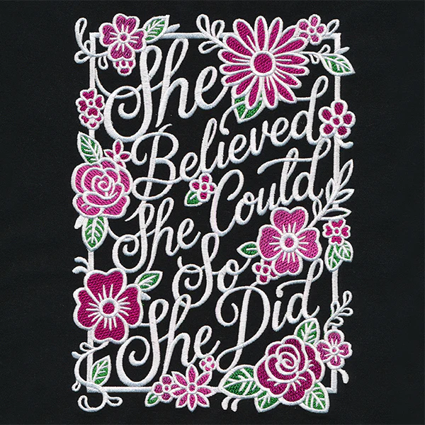 She Believed She Could So She Did - Image 2