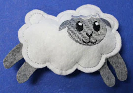 Sheep Stuffie (In-the-Hoop) - Image 2