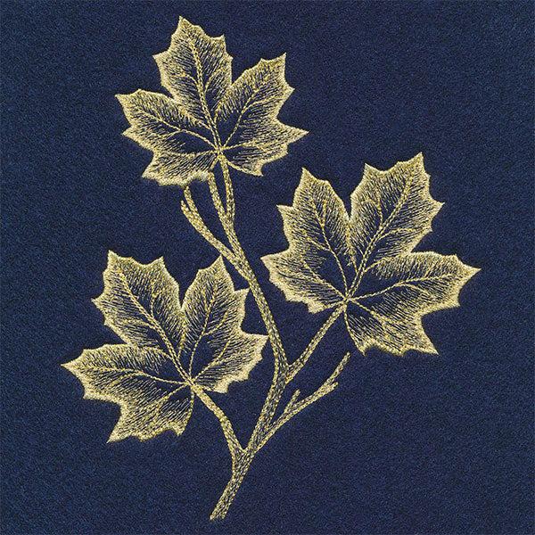 Sheer Autumn Maple Leaves Feature - Image 2