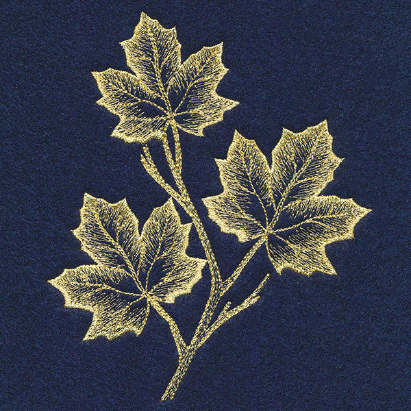 Sheer Autumn Maple Leaves Feature - Image 3