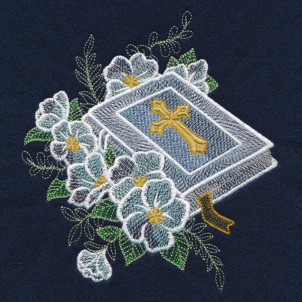 Sheer Delights Lenten Roses & Bible - Image 2