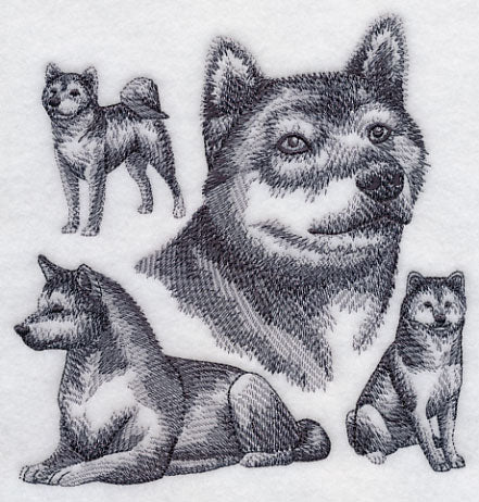 Shiba Inu Sketch - Image 3