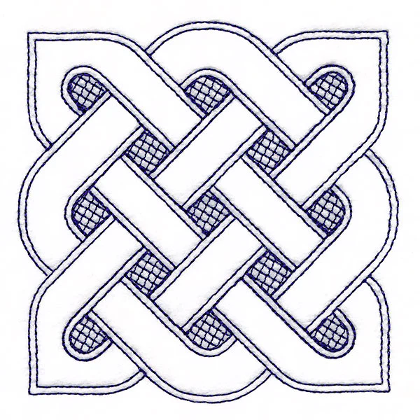 Shield Celtic Knotwork Square (Trapunto) - Image 9