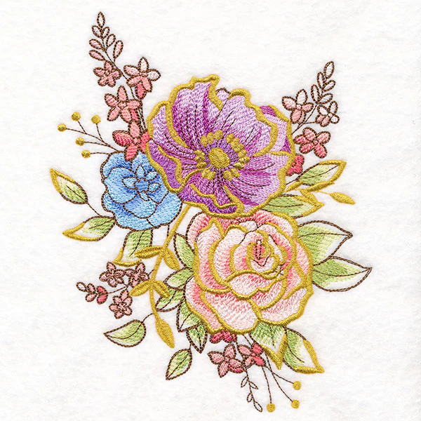 Shimmering Anemone and Rose Feature - Image 2