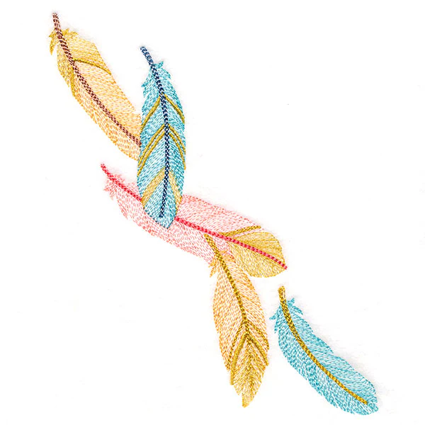 Shimmering Feathers Cascade - Image 3