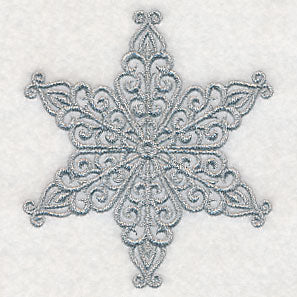 Shimmering Filigree Snowflake - Image 4