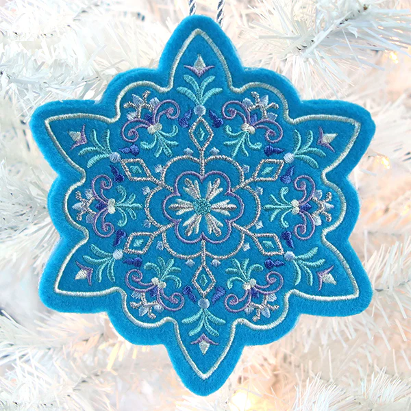 Shimmering Snowflake (In-the-Hoop) - Image 7