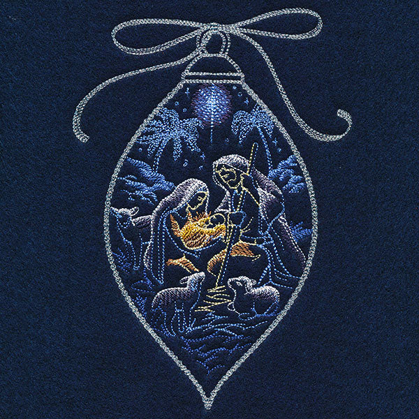 Shining Holy Family Ornament - Image 2