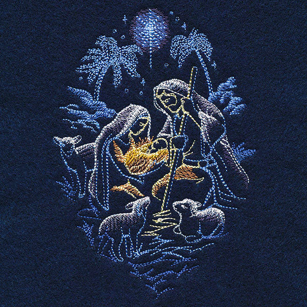 Shining Holy Family Scene - Image 3