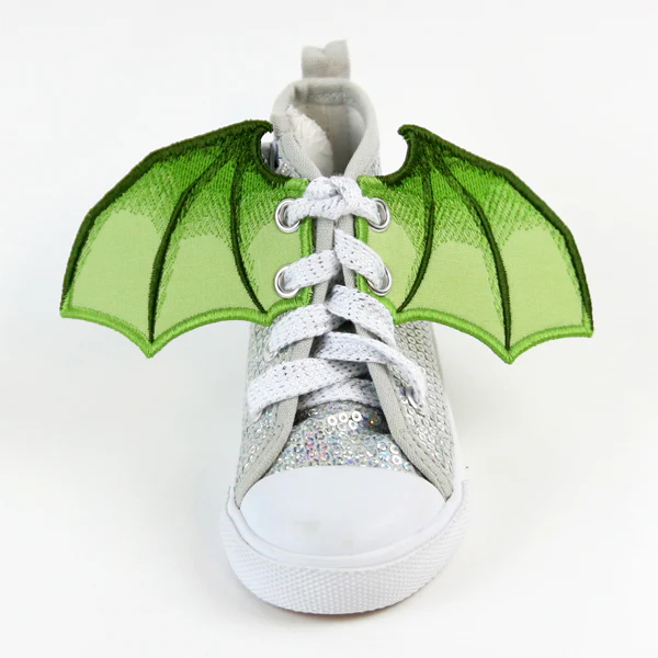 Shoe Wings - Dragon (In-the-Hoop) - Image 2