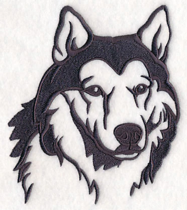 Siberian Husky Silhouette - Image 2