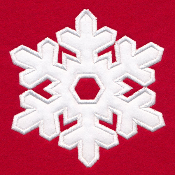 Silhouette Snowflake (Applique) - Image 3