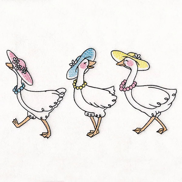 Silly Spring Goose Border - Image 2