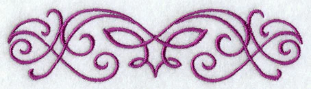 Simple Swirls Border 3 - Image 2