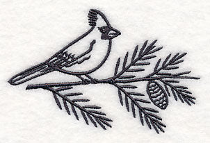 Simply Birds on Branches - Cardinal - Image 5
