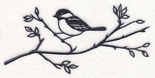 Simply Birds on Branches - Chickadee - Image 3