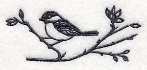 Simply Birds on Branches - Chickadee - Image 5