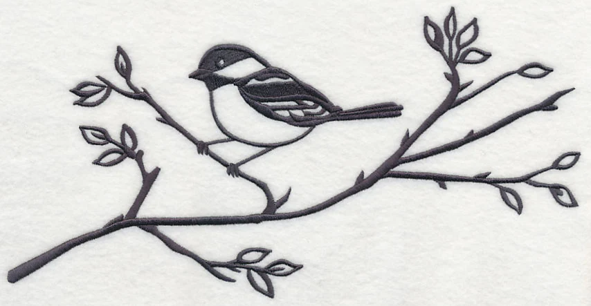 Simply Birds on Branches - Chickadee - Image 6
