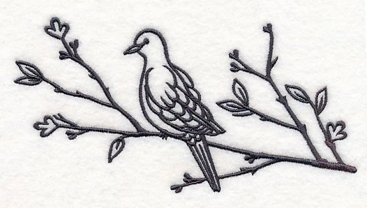 Simply Birds on Branches - Mourning Dove - Image 4