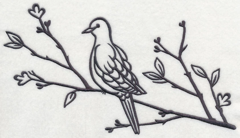 Simply Birds on Branches - Mourning Dove - Image 6