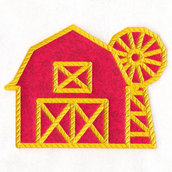 Simply Classic Barn (Applique) - Image 3