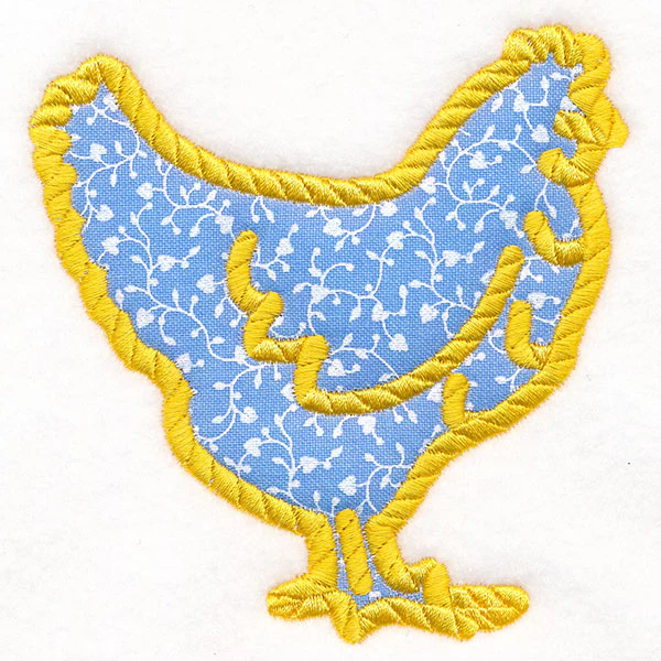 Simply Classic Chicken (Applique) - Image 7