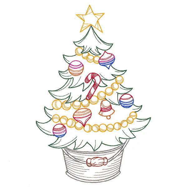 Simply Delightful Christmas Tree - Image 2