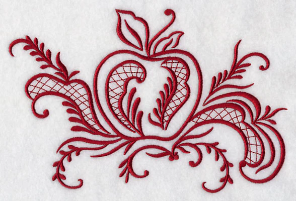 Simply Rosemaling Apple - Image 3