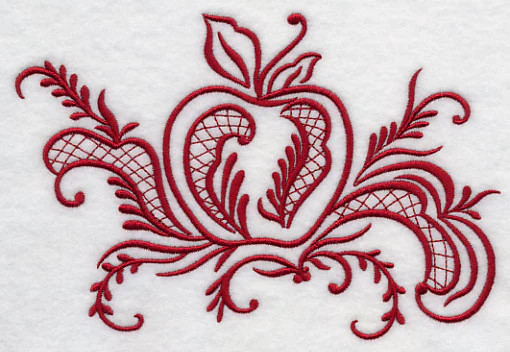 Simply Rosemaling Apple - Image 4