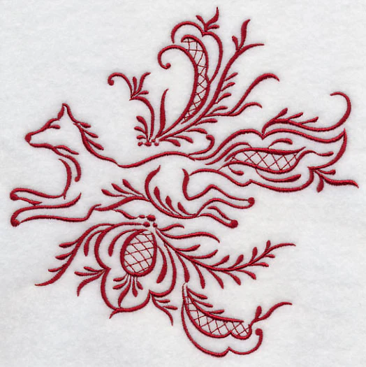Simply Rosemaling Fox - Image 2