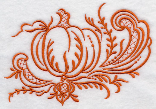 Simply Rosemaling Pumpkin - Image 4