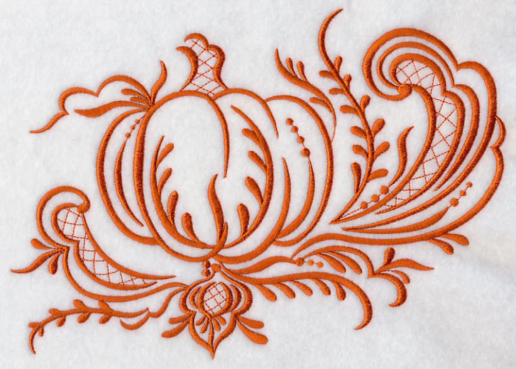 Simply Rosemaling Pumpkin - Image 5