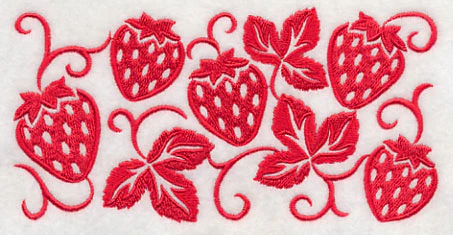 Simply Strawberries Rectangle - Image 4