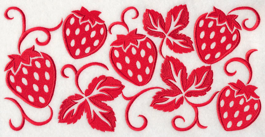 Simply Strawberries Rectangle - Image 5