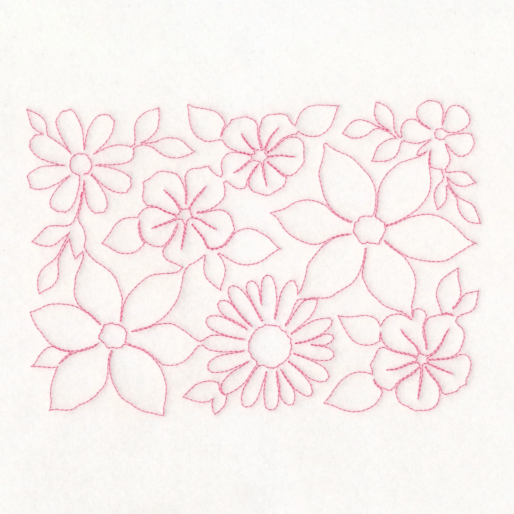 Simply Summer - Flowers (Edge-to-Edge Quilting) - Image 2