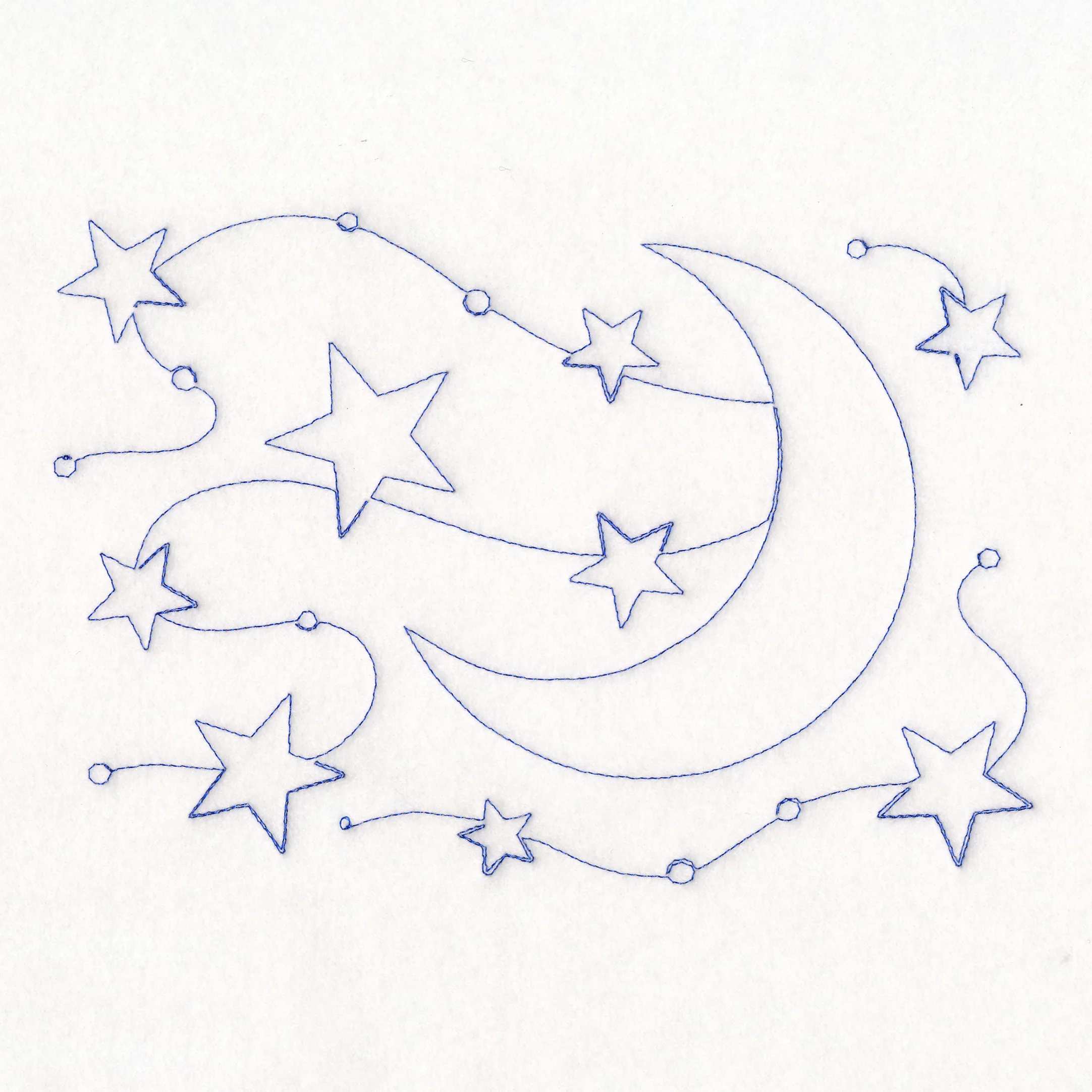Simply Summer -Moon (Edge-to-Edge Quilting) - Image 4