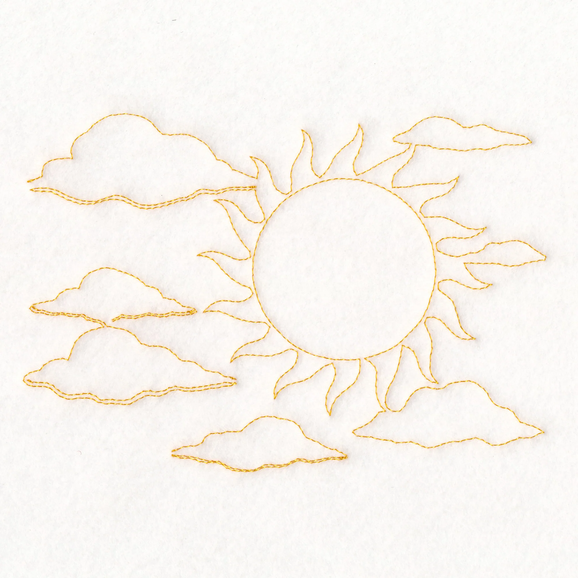 Simply Summer - Sun (Edge-to-Edge Quilting) - Image 4