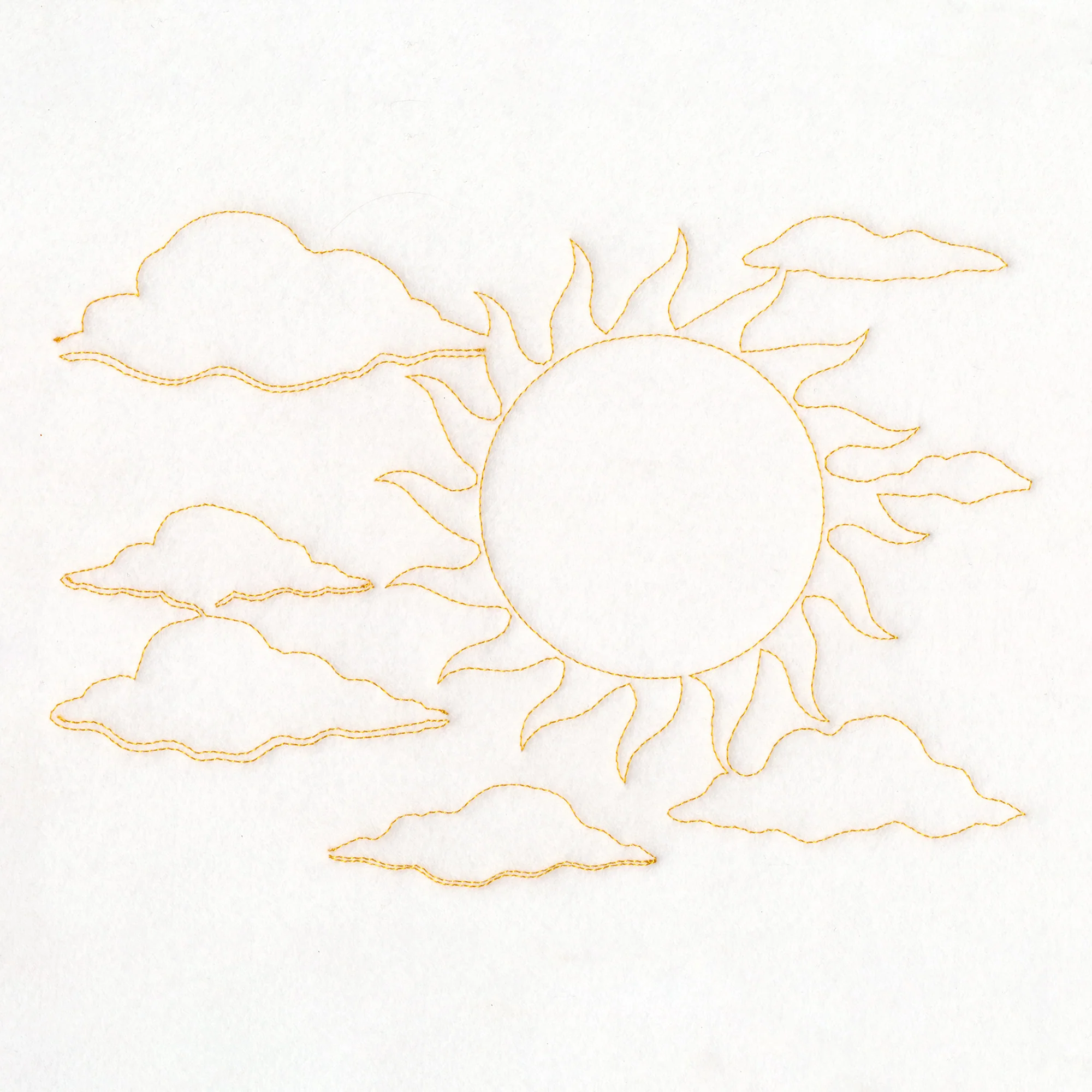 Simply Summer - Sun (Edge-to-Edge Quilting) - Image 5