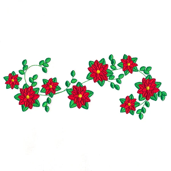 Simply Sweet Poinsettia Spray - Image 3